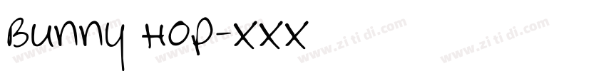 Bunny Hop字体转换